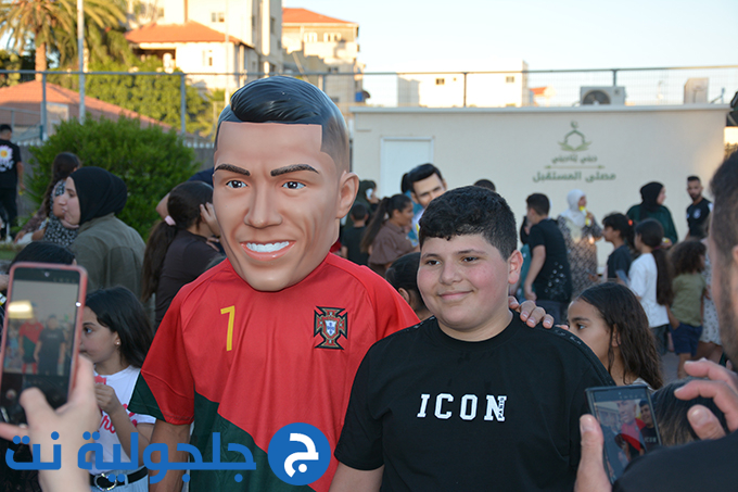 موكب كأس العالم المتجول في جلجولية برعاية جمعية غيث